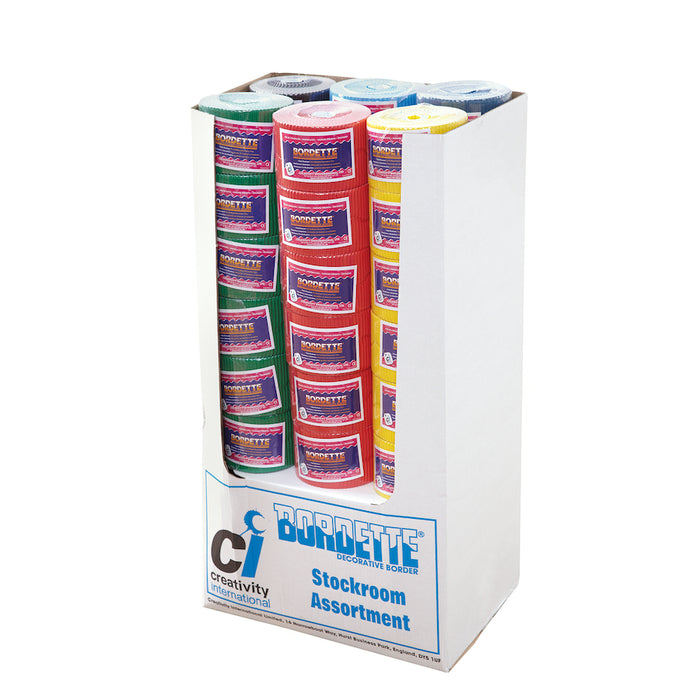 Bumper Bordette Border Rolls Stockroom Pack 36pk