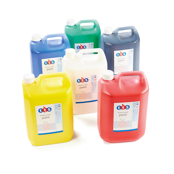 TTS Ready Mixed Paint Brilliant Yellow 5ltr