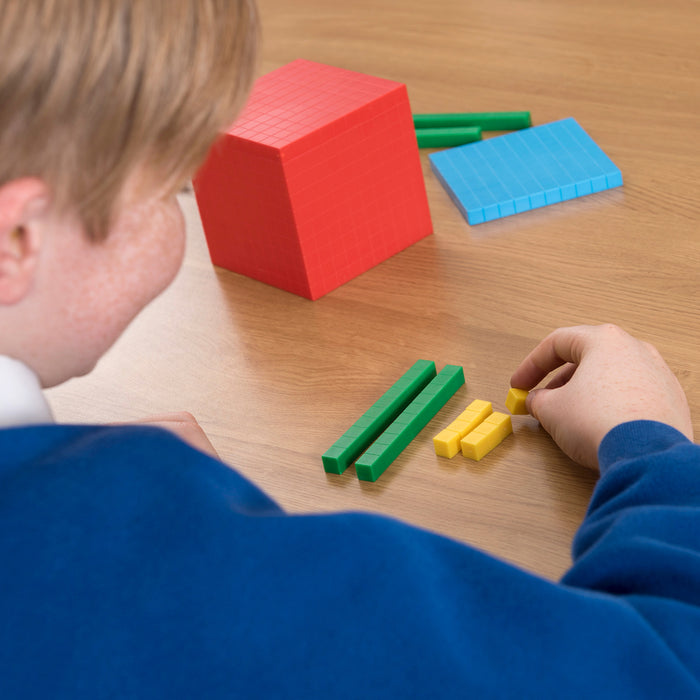 Multi Coloured Base Ten Class Set 184pc