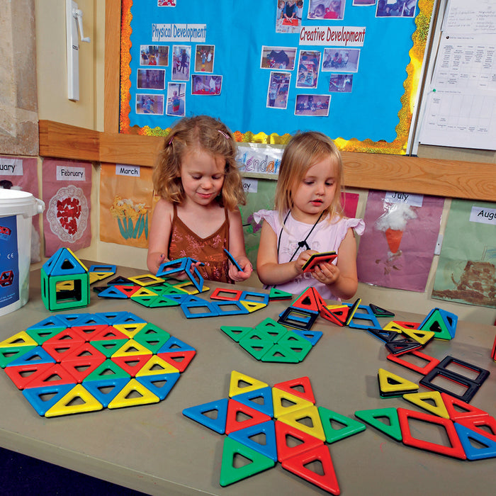 Magnetic Polydron 96pcs