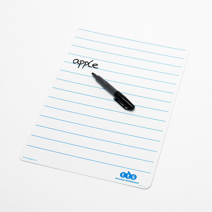 TTS Whiteboards Lined 30pk
