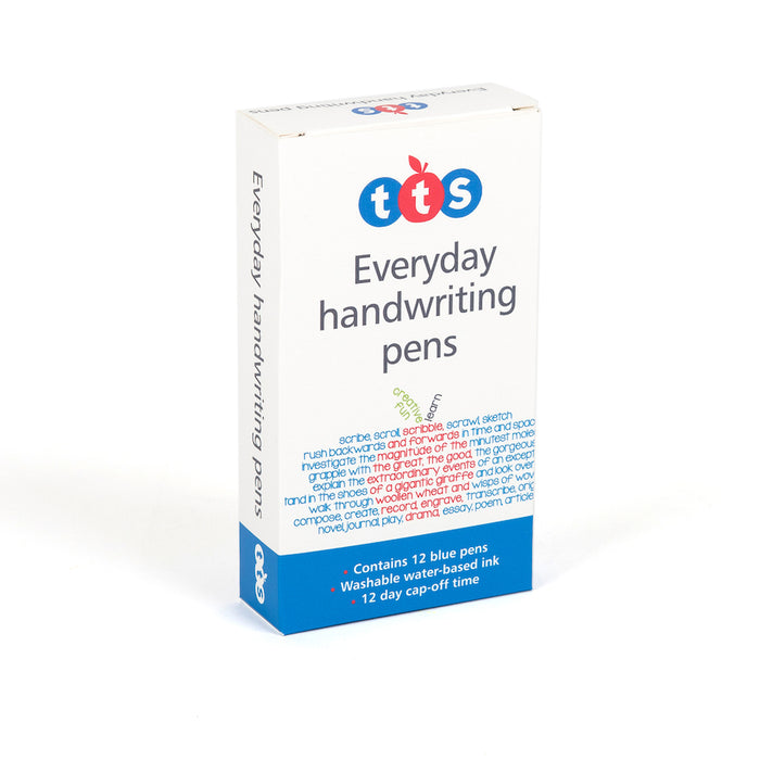 TTS Handwriter Pen Blue 12pk