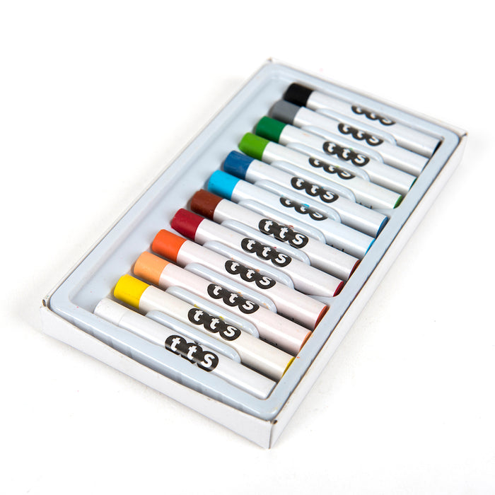 TTS Assorted Standard Oil Pastels 12pk