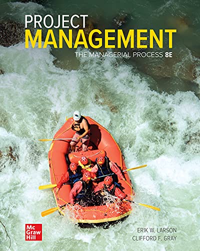Project Management: The Managerial Process (PRINT)