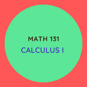 Calculus I - MATH 131