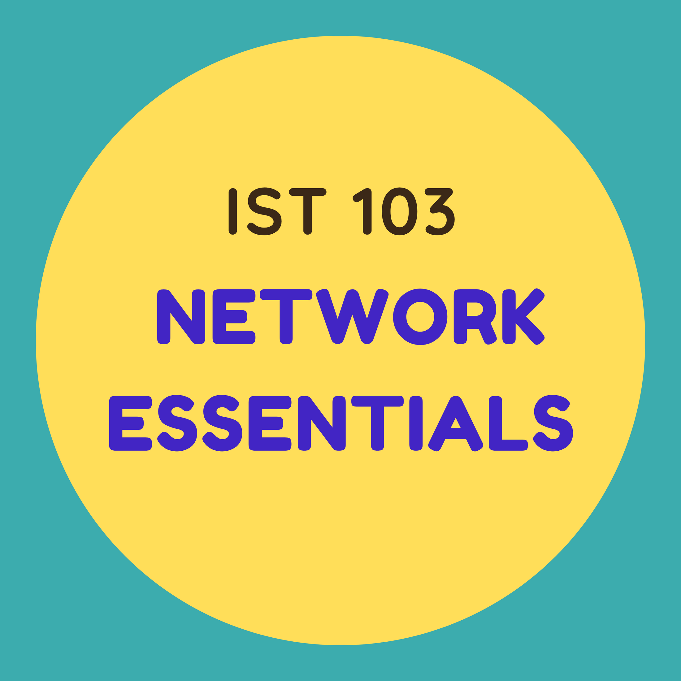 IST 103 Network Essentials