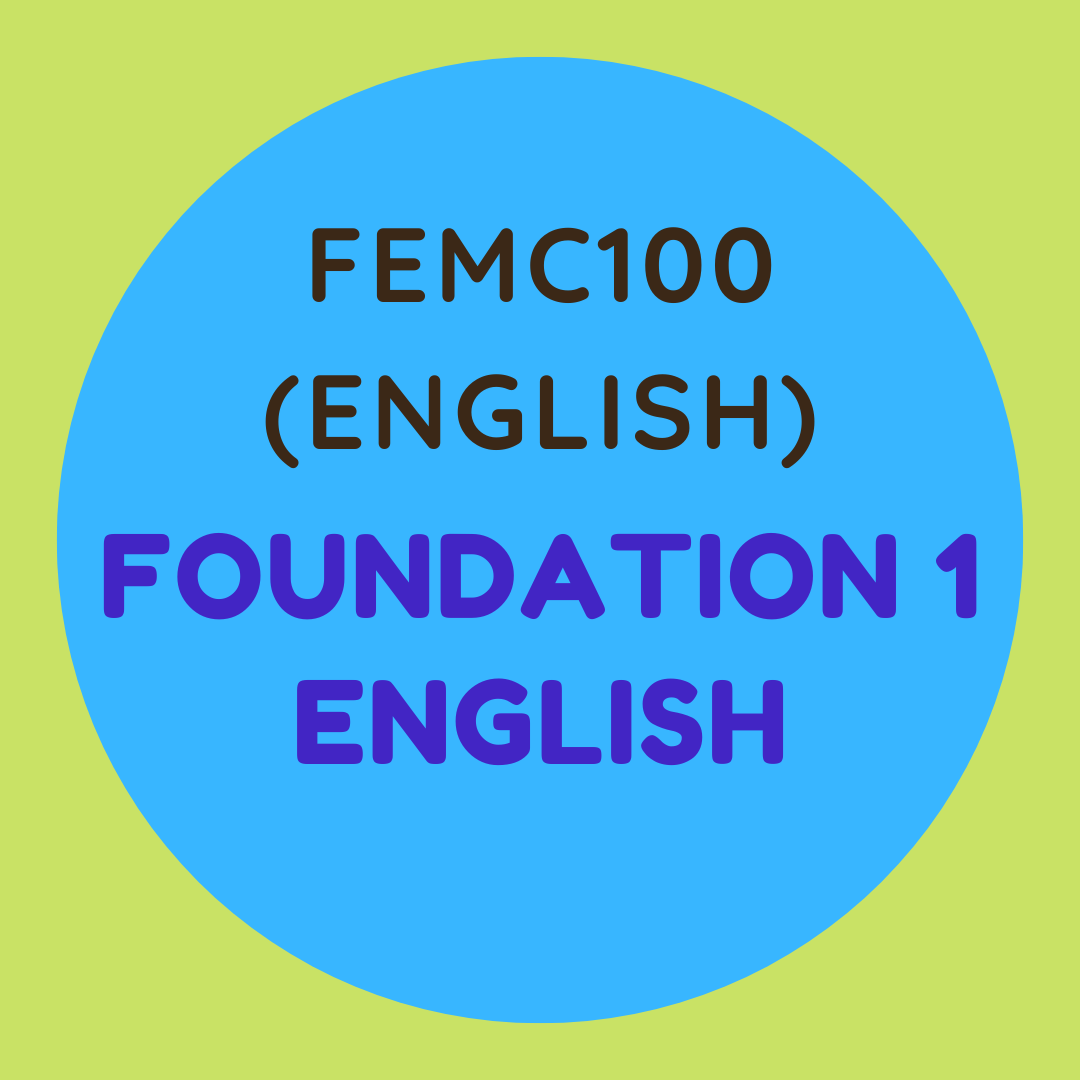 FEMC100 Foundation 1 English