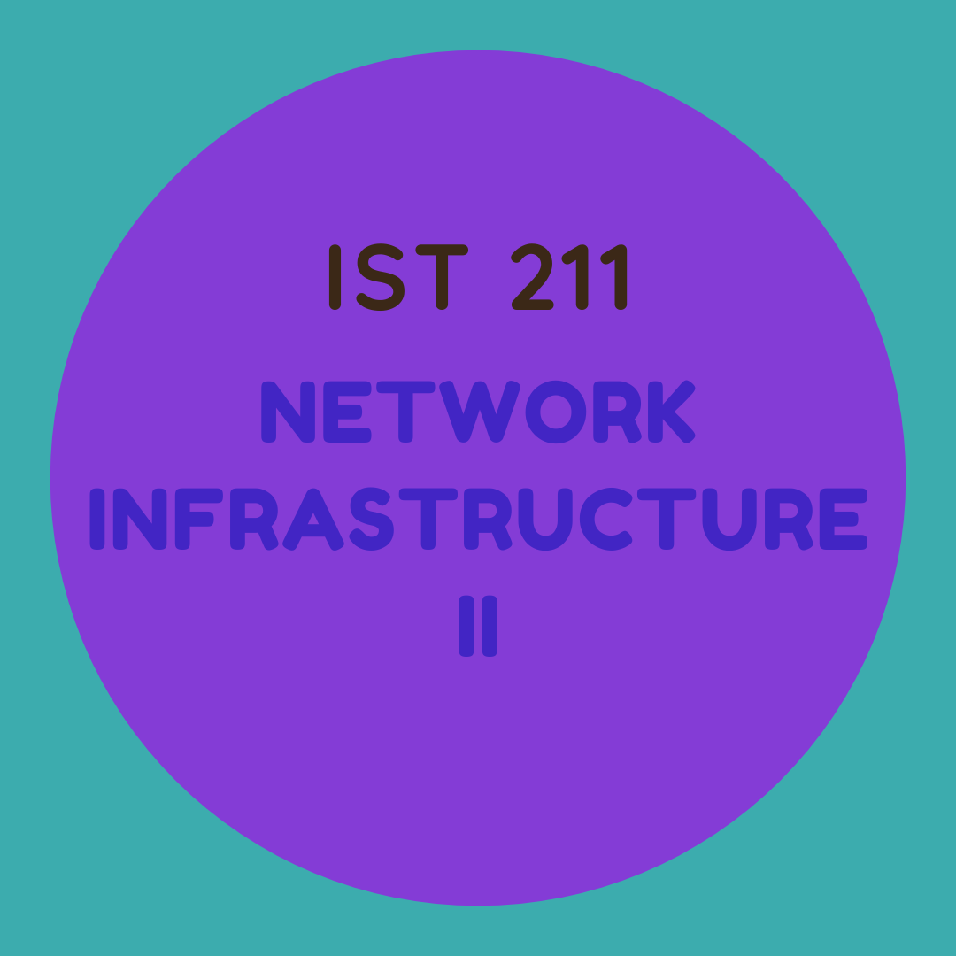 IST-211 Network Infrastructure II
