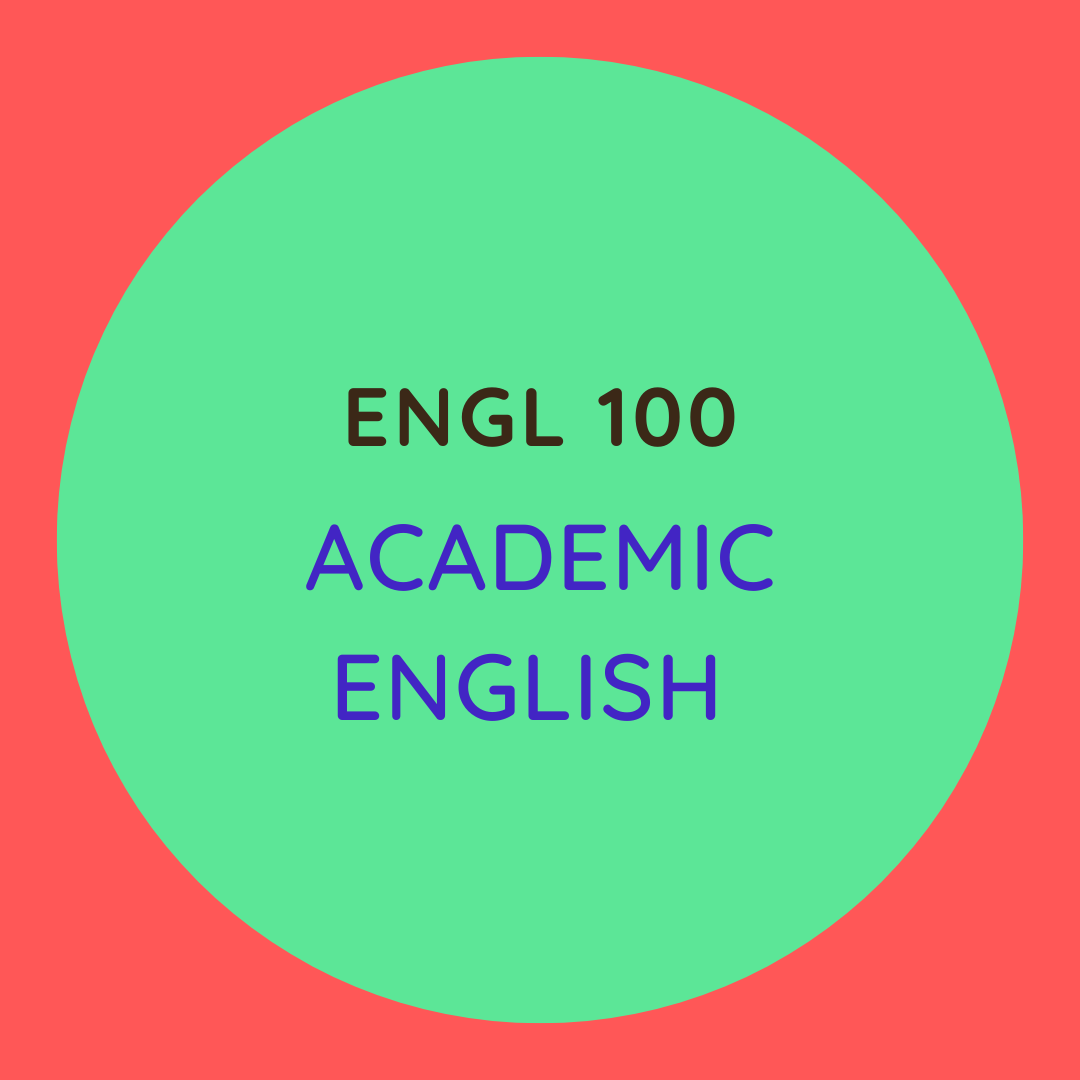 ENGL 100 Academic English