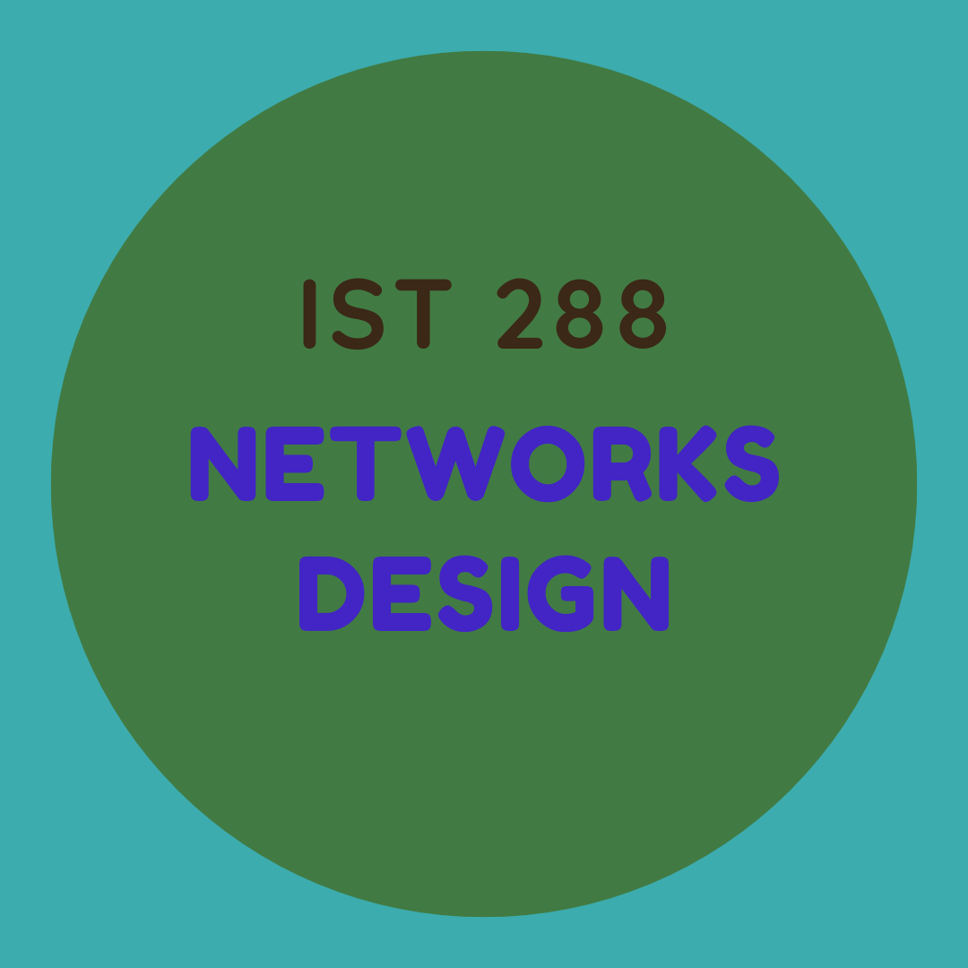 IST 288 Networks Design