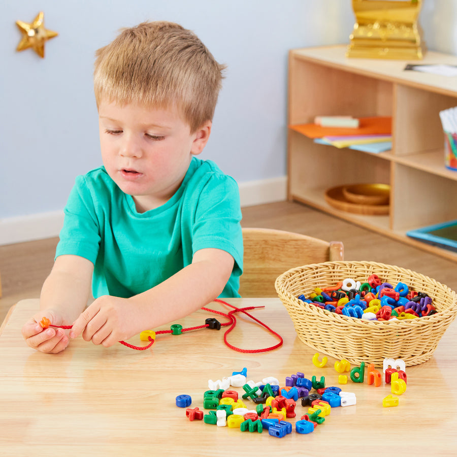 Plastic Alphabet Letters Lacing Set