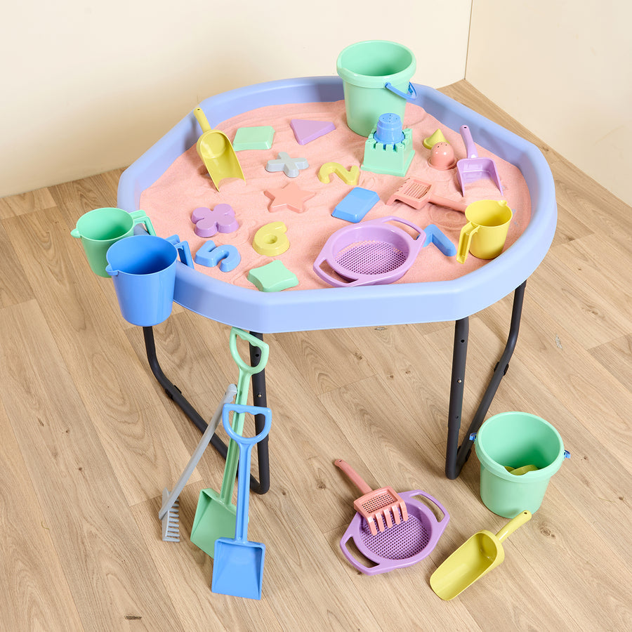 Tuff Tray XL Hexacle with Stand 90cm Light Blue