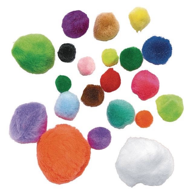 Colorations Bag of Pom-Poms