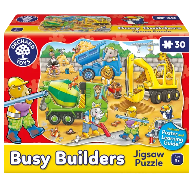Busy Builders Jigsaw Puzzle