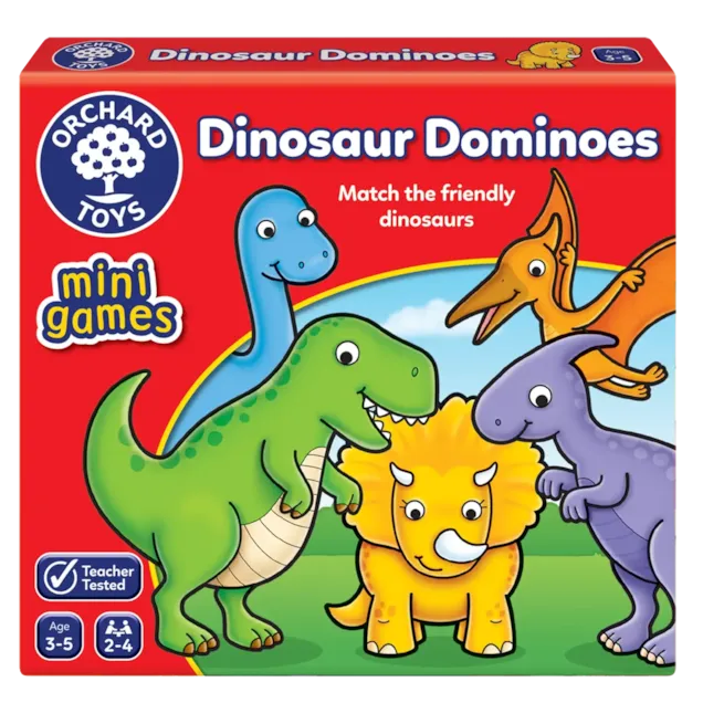 Dinosaur Dominoes Mini Game
