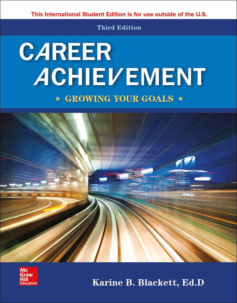 Career Achievement: Growing Your Goals ISE (eBook)