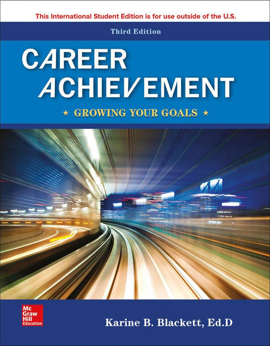Career Achievement: Growing Your Goals ISE (eBook)