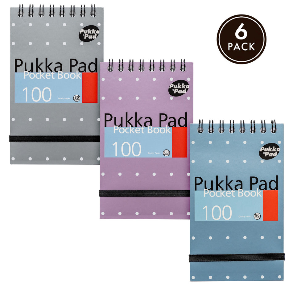 A7 Metallic Pocket Book FSC Mix