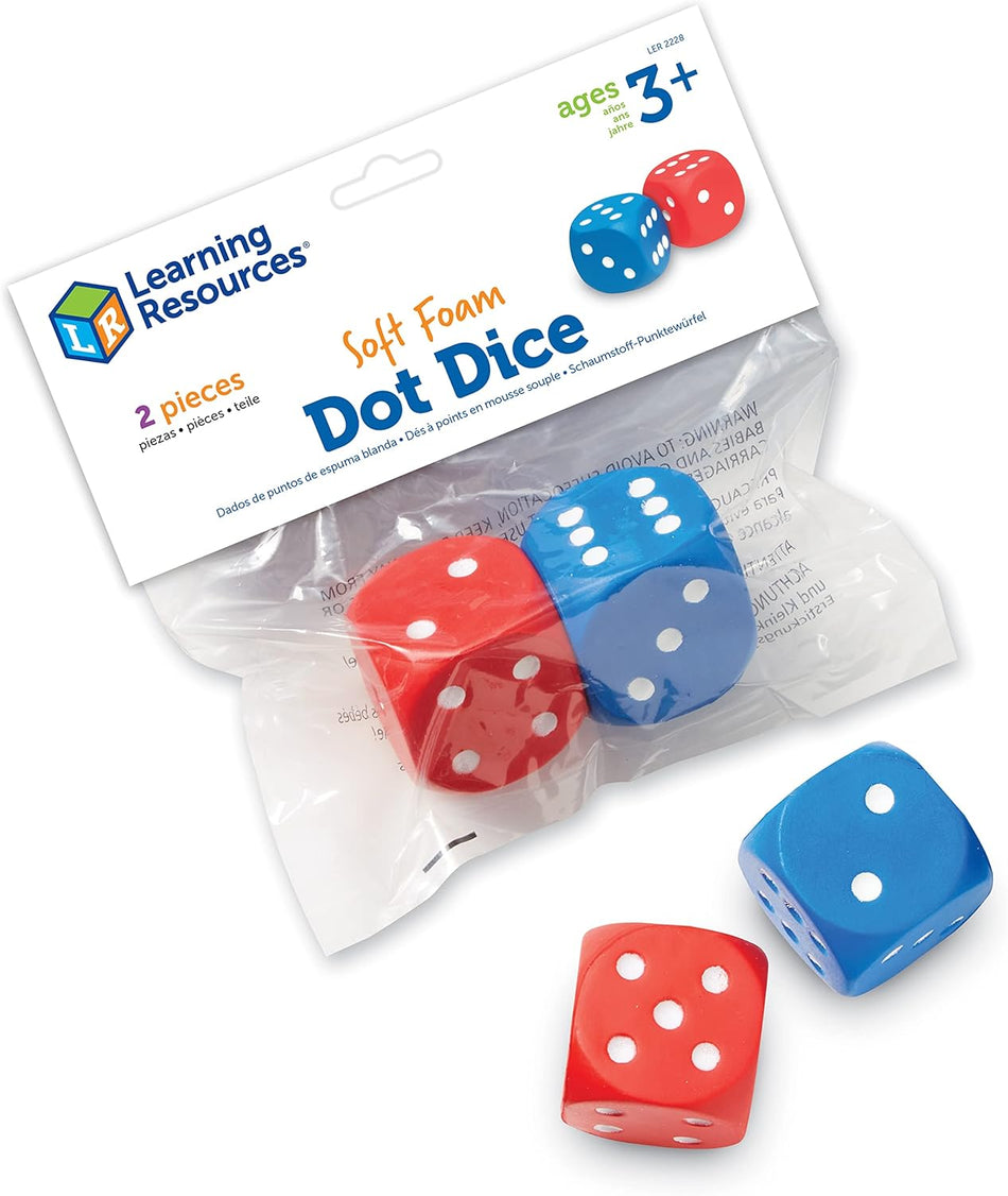 Giant Foam Dot Dice
