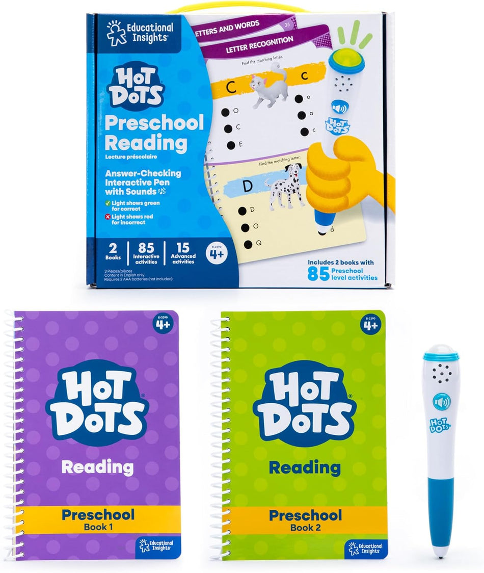 Hot Dots® Jr. Let’S Master Pre-K Reading Set