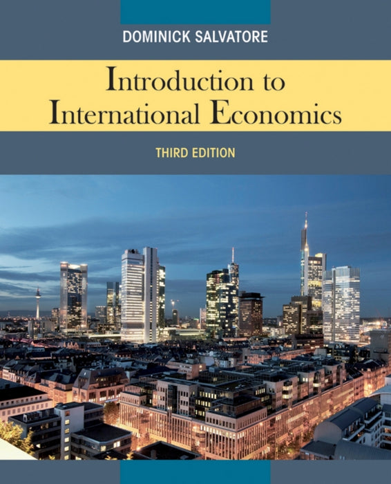 Introduction to International Economics, 3e (eBook)