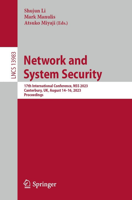 Network and System Security (eBook)