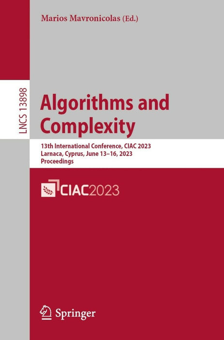 Algorithms and Complexity (eBook)