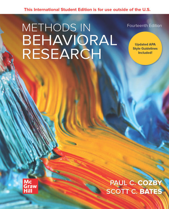 Online Access for Methods in Behavioral Research (eBook)