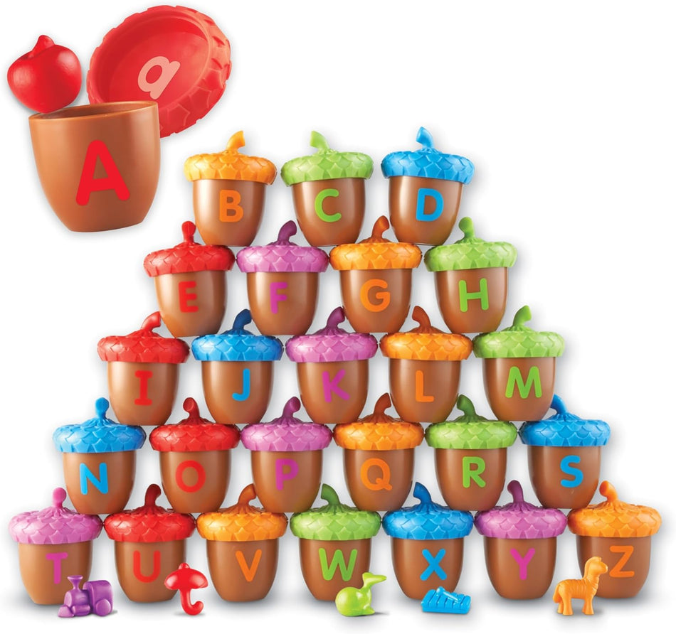 Alphabet Acorns Activity Set