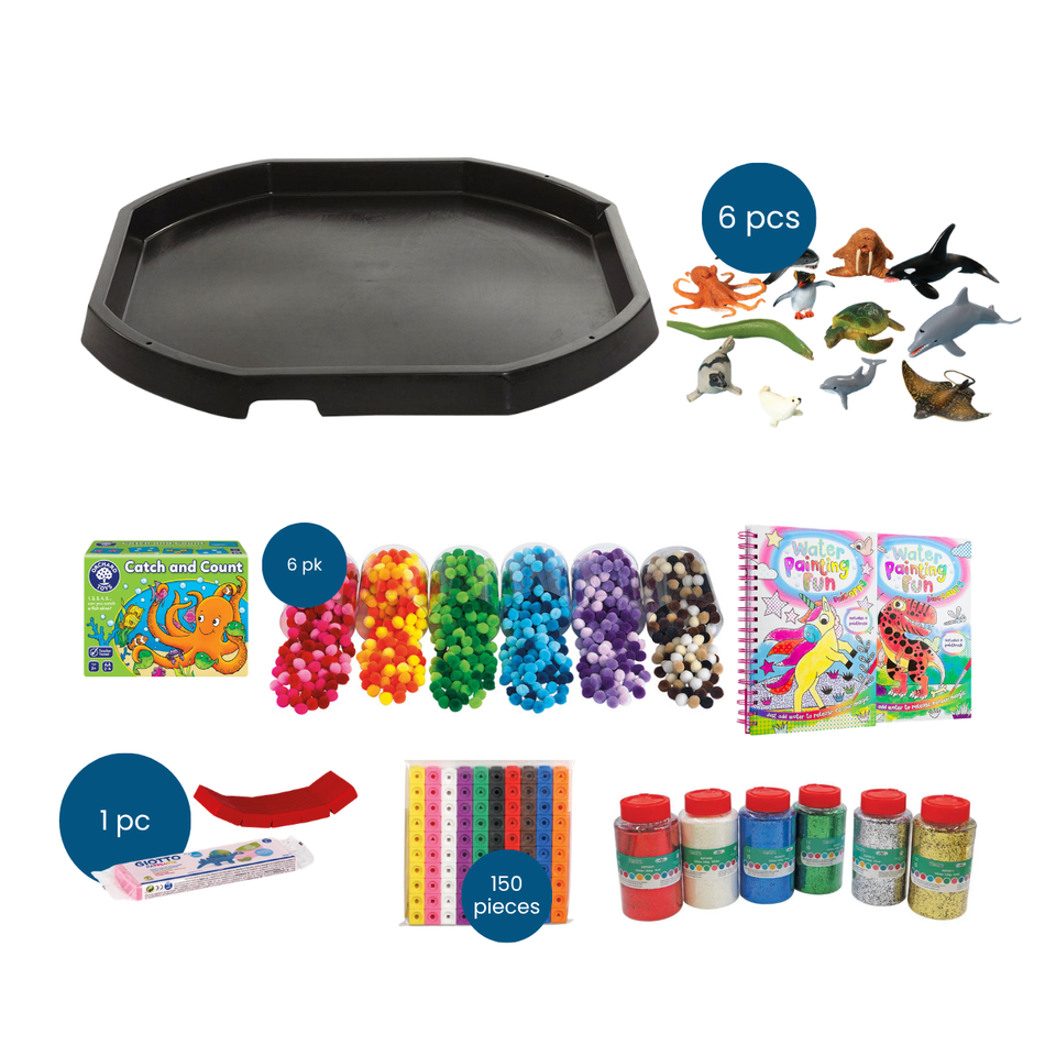Sensory Discovery Tuff Tray Play Set
