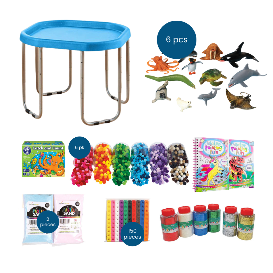 Sensory Discovery Tuff Tray Play Set