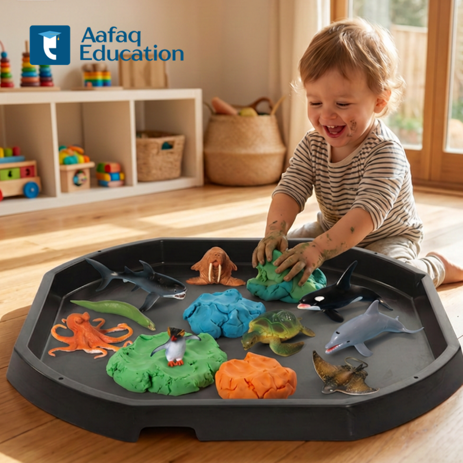 Sensory Discovery Tuff Tray Play Set