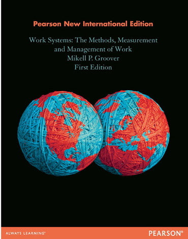 Work Systems, Pearson New International Edition, 1st edition (eTextbook)