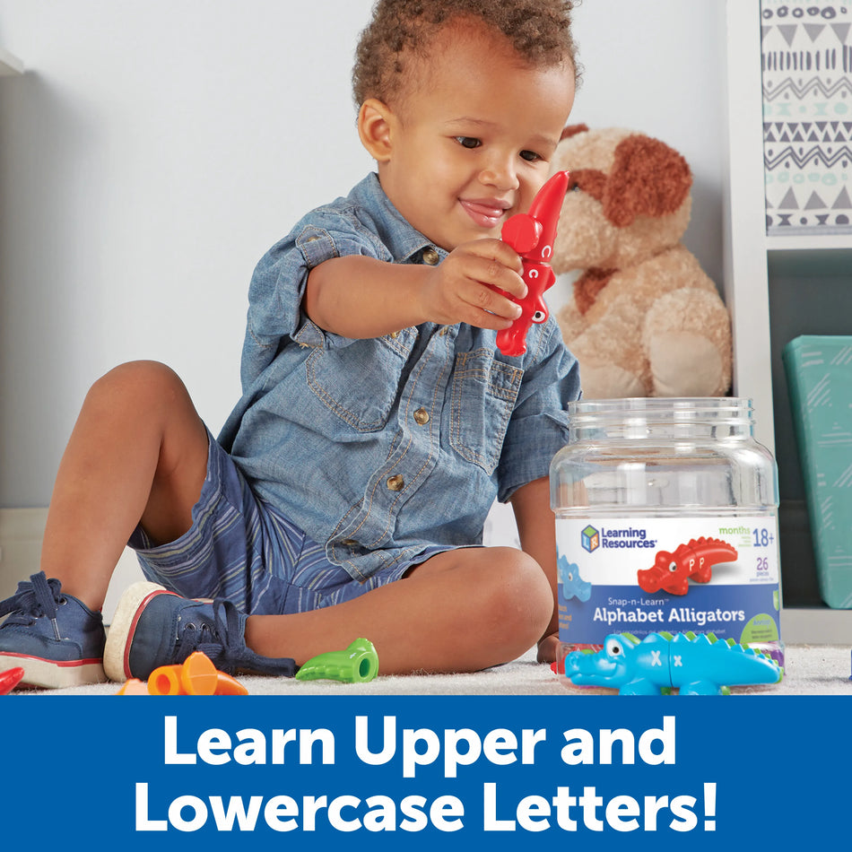 Snap-n-Learn™ Alphabet Alligators