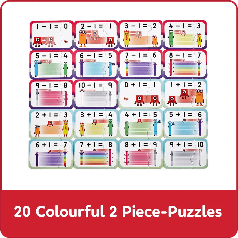 Numberblocks® Adding and Subtracting Puzzle Set