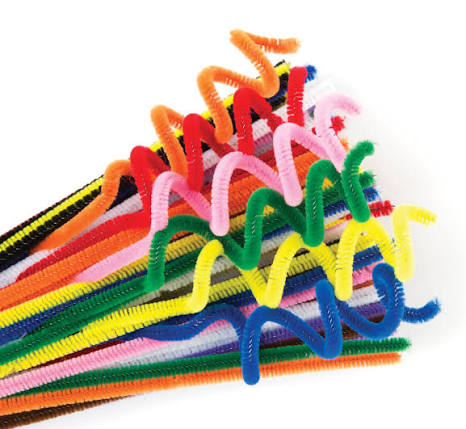 Chenille Pipe Cleaners Assorted 50pk