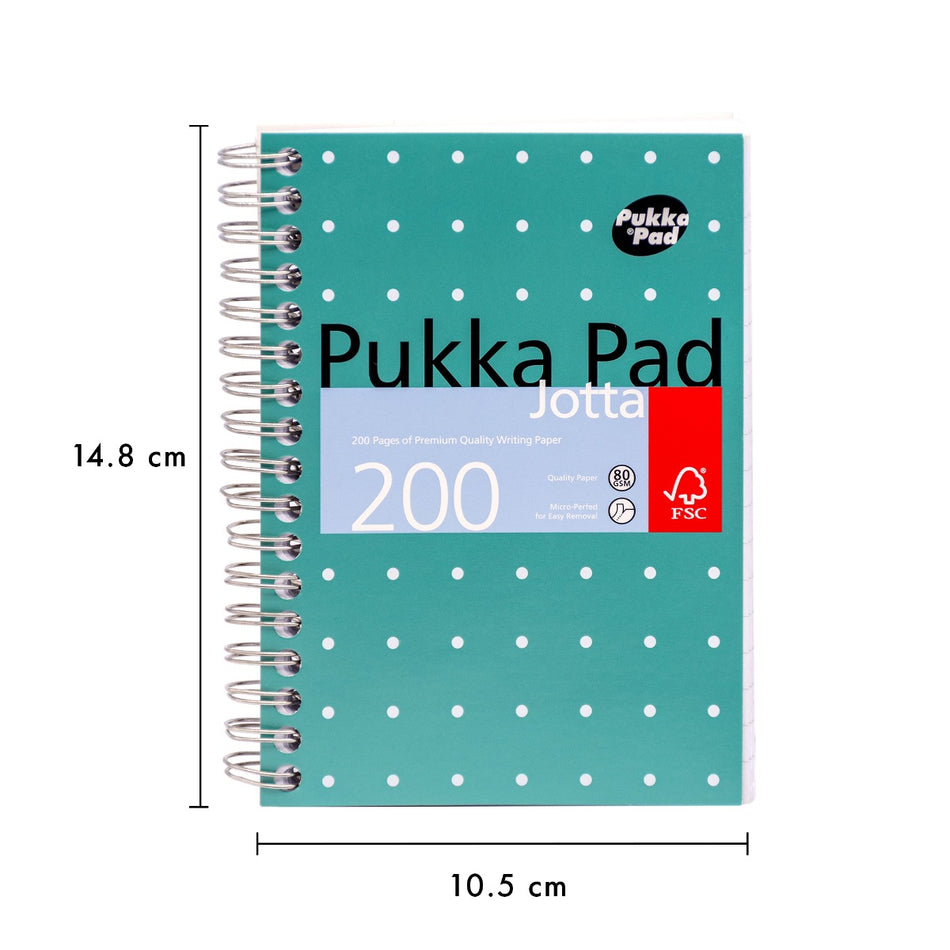 A6 Metallic Jotta Notepad FSC Mix