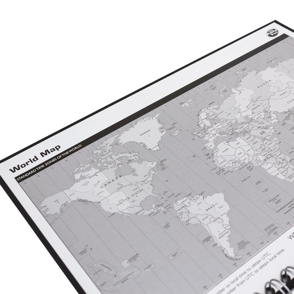 A5 Black Wirebound Manuscript Book