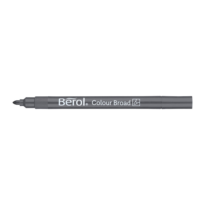 Berol Colour Broad Tipped Assorted Pens 12pk