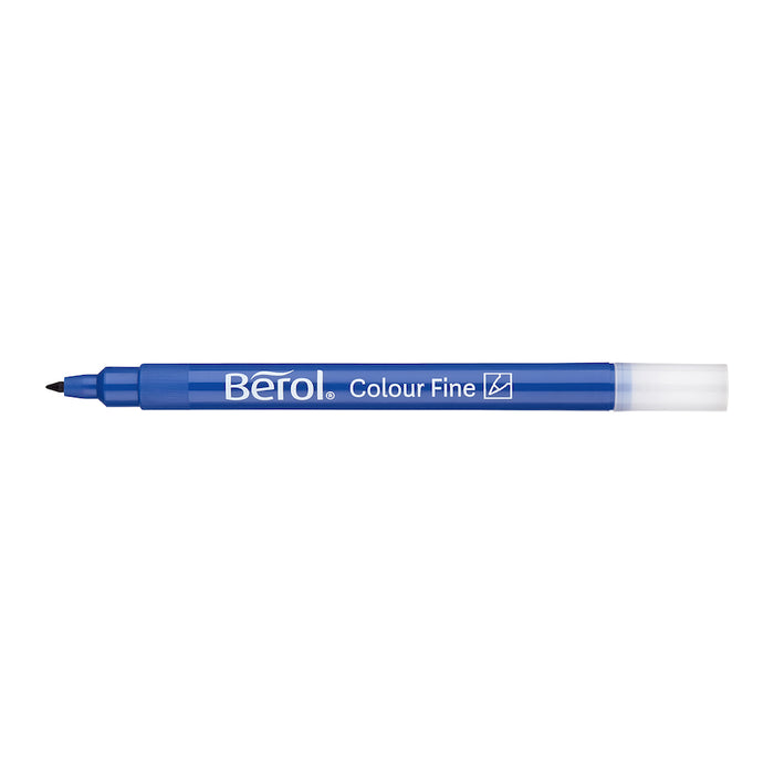 Berol Colourfine Assorted Fibre Tipped Pens 42pk