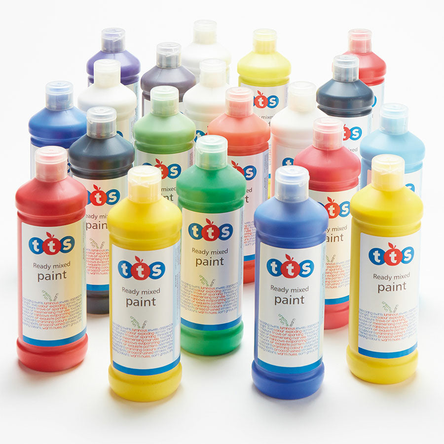 TTS Ready Mixed Paint White 5ltr