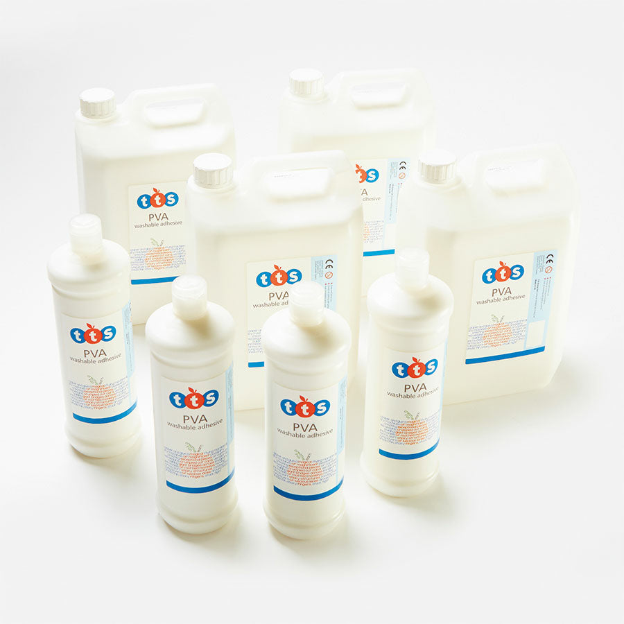 TTS Red Label PVA Glue 600ml 10pk