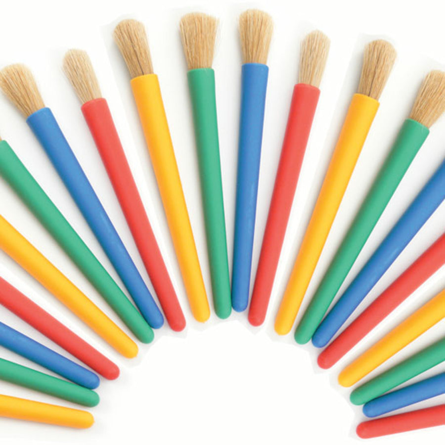 Chubby Paint Brushes 20pk