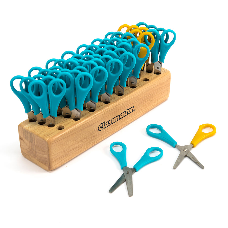 Childrens Scissors with Tidy 32pk