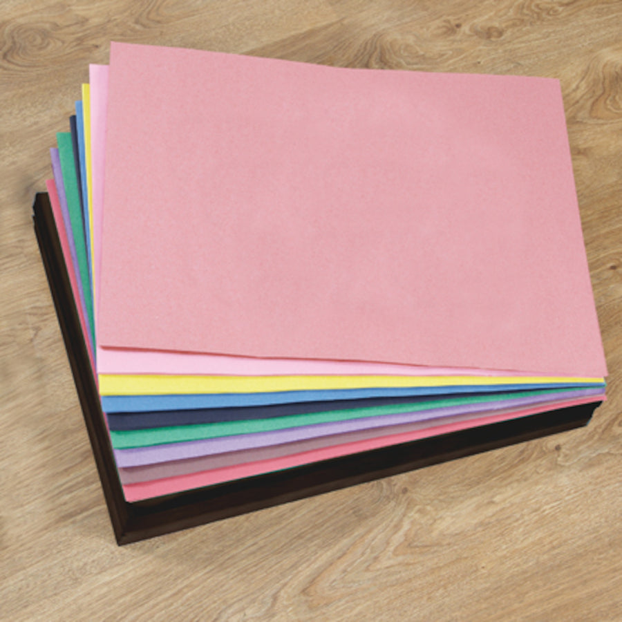 Assorted A2 Sugar Paper Stack 1250pk