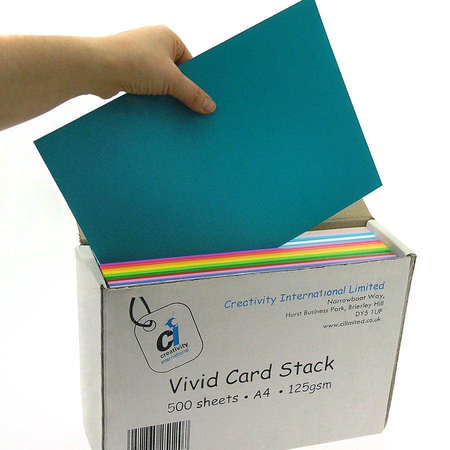 Vivid Lightweight Card Stack 125gsm 500pk