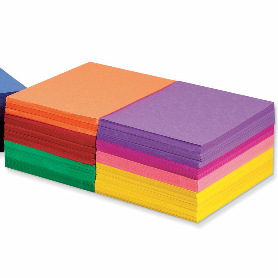 Construction Paper Assorted 230 x 300mm 2400pk