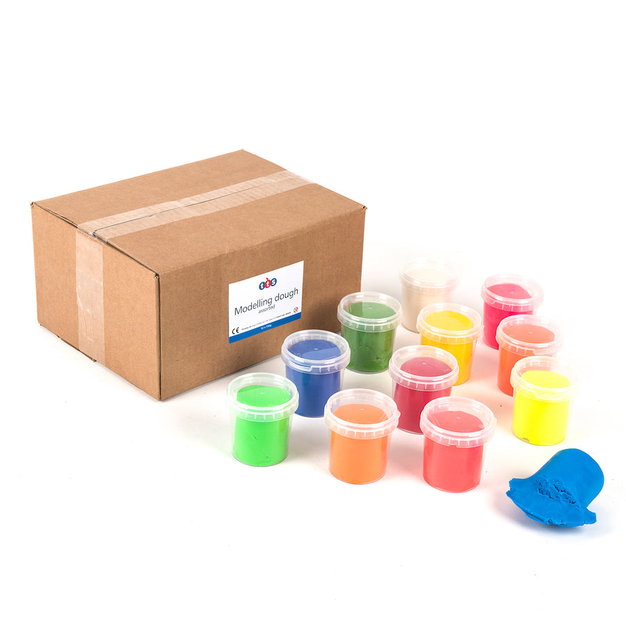 TTS Assorted Modelling Dough 24 x 150g