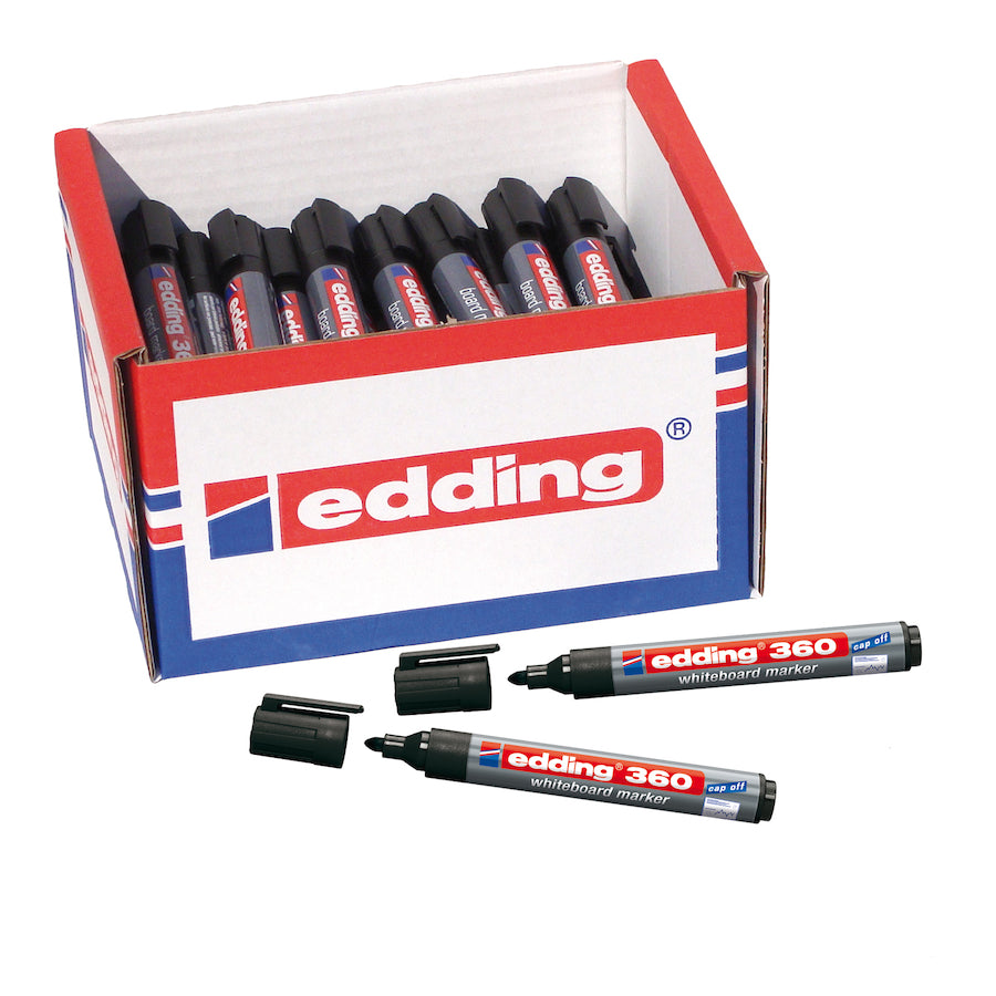 Edding 360 Whiteboard Marker Assorted 50pk
