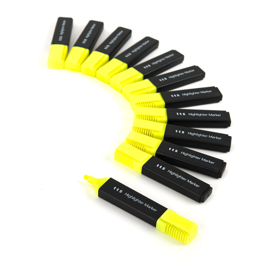 TTS Highlighter Markers Assorted 48pk